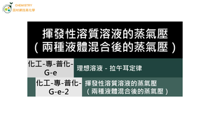 化工-專-普化-G-e-2 揮發性溶質溶液的蒸氣壓（兩種液體混合後的蒸氣壓） ( 拉午耳定律／蒸氣壓／理想溶液 ).mp4縮圖