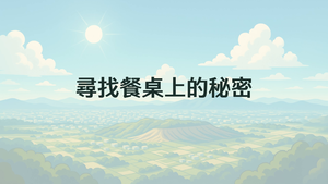 尋找餐桌上的秘密-資源代表圖