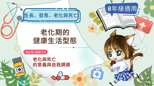 老化期的健康生活型態-資源代表圖