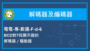 解碼器及編碼器-BCD對7段顯示器的解碼器／驅動器-資源代表圖