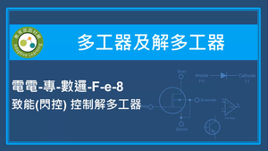 多工器及解多工器-致能(閃控) 控制解多工器-資源代表圖