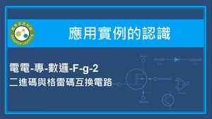 應用實例的認識-二進碼與格雷碼互換電路-資源代表圖