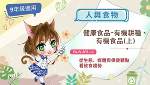 健康食品-有機耕種、有機食品(上)-資源代表圖