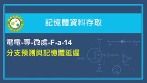 分支預測與記憶體延遲縮圖