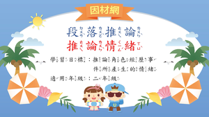 推論理解[二]／段落情緒推論-資源代表圖