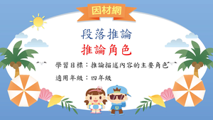 推論理解[四]／段落角色推論-資源代表圖