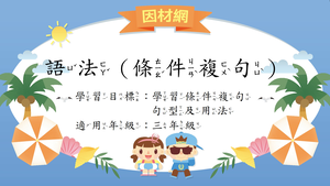 語法[三]／條件複句縮圖