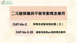CAT-Va-2-20 二元酸解離與平衡常數概念應用縮圖