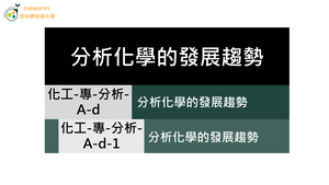 化工-專-分析-A-d-1 分析化學的發展趨勢