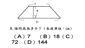 平行四邊形面積計算