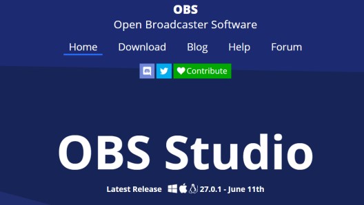 安裝OBS軟體(win、IOS、linux均可安裝)